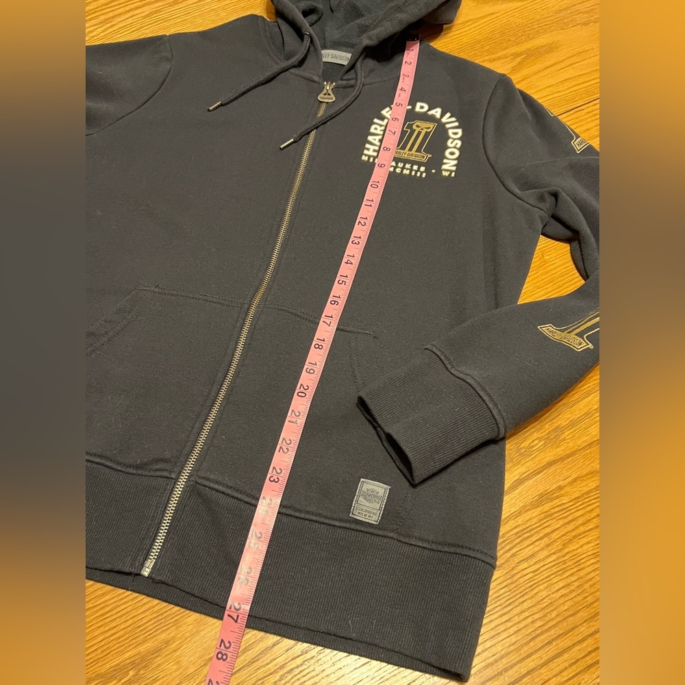 WILLIE G Harley-Davidson® Willie G Ladies Milwaukee. WI MCMIII Hoodie- NWOT! 💀 - Picture 9 of 12